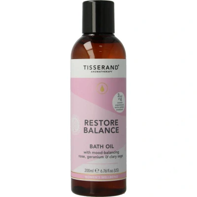 Afbeelding van Tisserand Bath oil restore balance 200 Milliliter