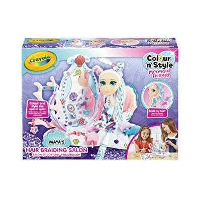 Afbeelding van CRAYOLA Colour&#039;n&#039;Style Zeemeermin Zee Salon Knutselset