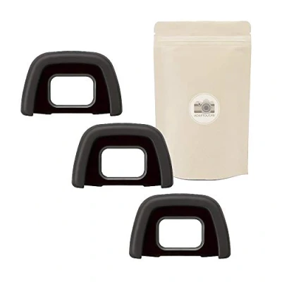 Afbeelding van X3 DK23 rubberen oogschelp voor zoeker Nikon type DK 23 compatibel met D300 D300s D500 D7100 D7200... enz. Eyecap Eyecup geschikt Frans merk