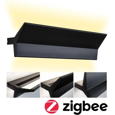Afbeelding van Paulmann Stine 79511 Wandlamp 13 W LED Zwart (mat)