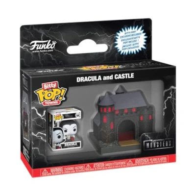 Afbeelding van Dracula Dracula&#039;s Castle Universal Monsters (Bitty Pop! Town) vinylfiguur Funko standaard