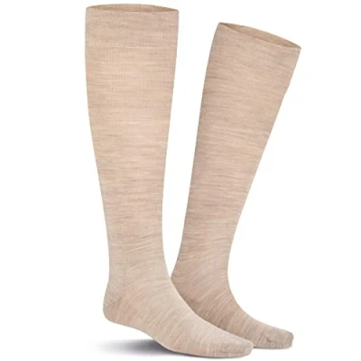 Afbeelding van KUNERT Gary Ksh kniekousen voor heren, beige gemêleerd., 47/50 EU