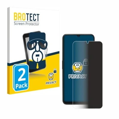 Afbeelding van BROTECT (2 Stuks) Privacy Schermbeschermer voor Cubot P80 [Anti Spy, Screen Protector, Blue Light Filter]