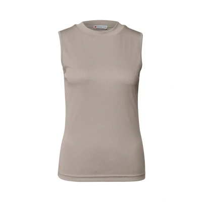 Afbeelding van Street One Struktur Top, Dames, Maat: 36, Beige
