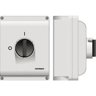 Afbeelding van Norwesco SA440 Werkschakelaar 40A 4P+A IP65