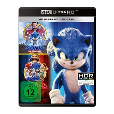 Afbeelding van Sonic the Hedgehog 2 Movie Collection (2 x 4K Ultra HD) (+ Blu ray 2D)