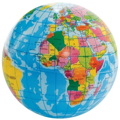 Afbeelding van Tobar Foam Ball Earth, Softball Aarde
