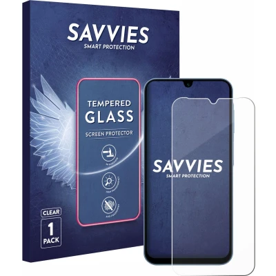 Afbeelding van Savvies Glas Screenprotector voor Samsung Galaxy A15 Gehard Beschermglas 9H