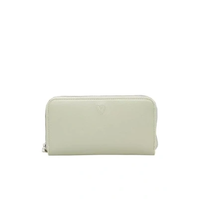 Afbeelding van s.Oliver Portemonnee Zip Around Wallet Green Kaki