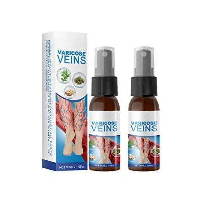 Afbeelding van Spataderen spray, crème tegen spataderen, Vein Care Fading Cream Spray bezemreizigers, Varicose Veins, Bezemreiser Crème, Spider Veins behandeling, benen Safe 30 ml