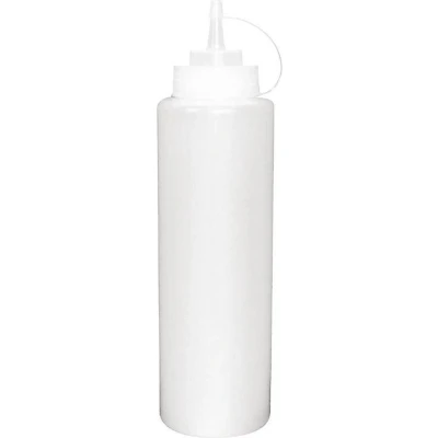 Afbeelding van Vogue knijpfles transparant 680ml