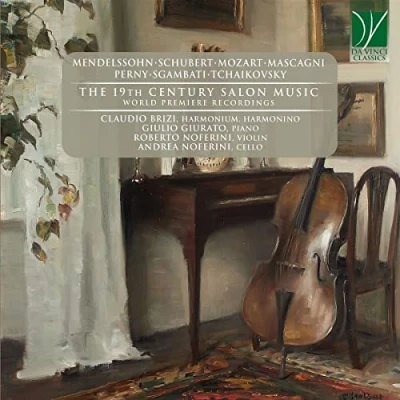 Afbeelding van Claudio Brizi &amp; Giulio Giurato Roberto Noferini The 19th Century Salon Music (CD)