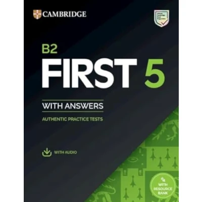 Afbeelding van B2 First 5 Student&#039;s Book with Answers Audio Resource Bank: Authentic Practice Tests