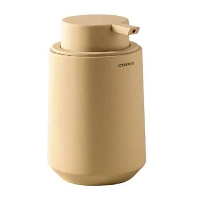 Afbeelding van Cosmic Aanrecht Zeepdoseerder Zand Handzeepdispenser 8.5 x 14 cm