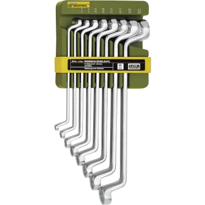 Afbeelding van Proxxon Industrial SlimLine 23 810 Dubbele ringsleutelset 8 delig 6 22 mm DIN 838, ISO 3318