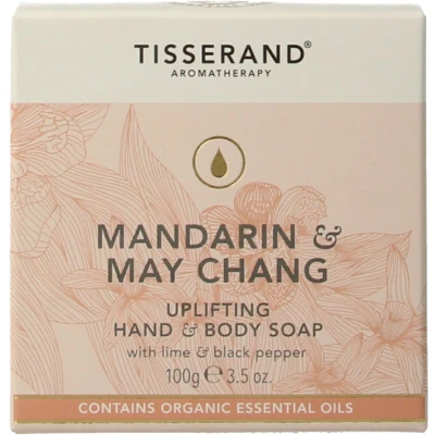 Afbeelding van Tisserand Zeep mandarijn &amp; may chang 100 g