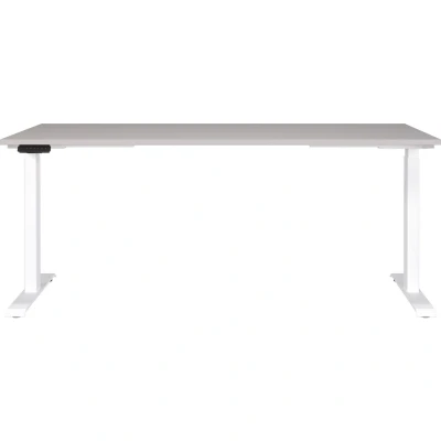 Afbeelding van Germania Jet 180 cm Cashmere / Wit Elektrische Zit Sta Bureautafel