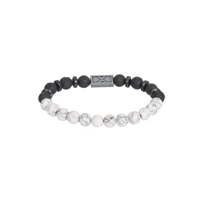 Afbeelding van iXXXi Men Emir Zilver Mat Heren Armband (sieraad) One Size