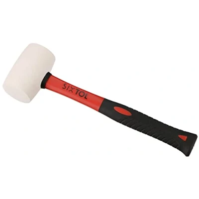 Afbeelding van SIXTOL Praktische rubberen hamer TPR HAMMER met gewicht 220 g en lengte 285 mm