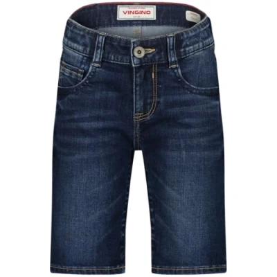 Afbeelding van Vingino denim regular short medium blue