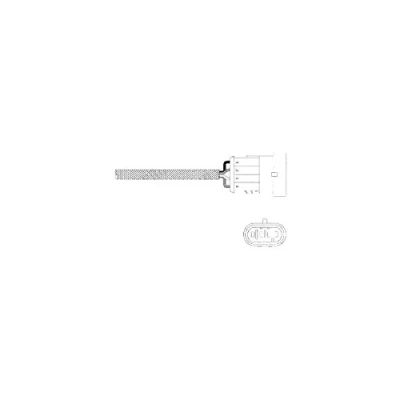 Afbeelding van Delphi Diesel Lambda sonde ES20345 12B1