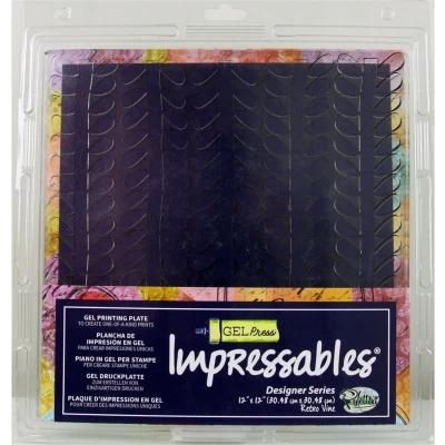 Afbeelding van Gel Press Drukplaat Klimplant 30,48 x cm