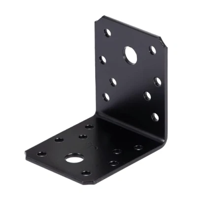 Afbeelding van Alberts 20x hoekconnector, 70 x 55 mm, zwart, kunststof gecoat