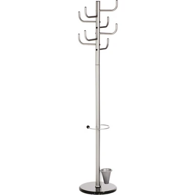 Afbeelding van Alco Al 2802 Kapstok Metaal Zilver 8 Haken
