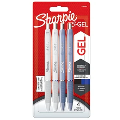 Afbeelding van Gelschrijver Sharpie S Gel Fashion blister à 4 stuks assorti
