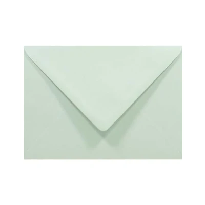 Afbeelding van Netuno 50 pastelgroen B6 enveloppen 125x175mm 80g Rainbow gekleurde puntklep zonder venster voor bruiloft kerstmis wenskaarten uitnodigingen