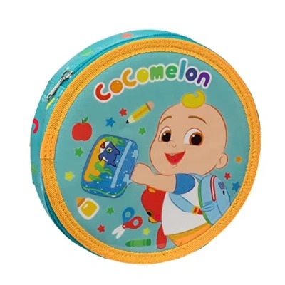 Afbeelding van Pennenzak CoComelon Back to class Licht Blauw (18 Onderdelen)