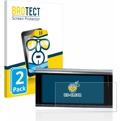 Afbeelding van BROTECT Screenprotector voor Audi Q3 2021 Infotainment System 10.1&quot; Folie Beschermfolie transparant (2 Stuks)