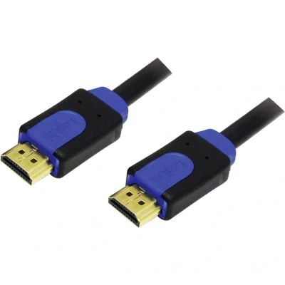 Afbeelding van LogiLink CHB1103 HDMI kabel Aansluitkabel A stekker, stekker 3.00 m Zwart 4K UHD