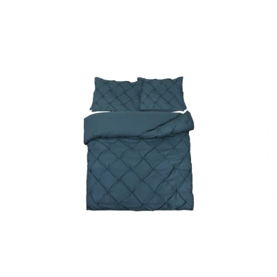 Afbeelding van Dekbedovertrek 2 Persoons 200x200 Dreamhouse Katoen Blauw Inclusief Kussenslopen