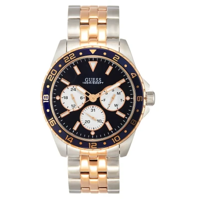 Afbeelding van Guess Odyssey Horloge silvercoloured/rose goldcoloured, Maat: One Size, Silver coloured/rose gold coloured