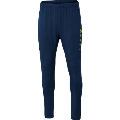 Afbeelding van Trainingsbroek Premium Damesmaten Marine/fluogeel / 40