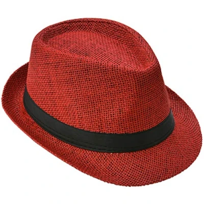 Afbeelding van Miobo Strohoed, Panamahoed, Fedorahoed voor heren, dames en kinderen, Trilby ontwerp, zonnehoed.