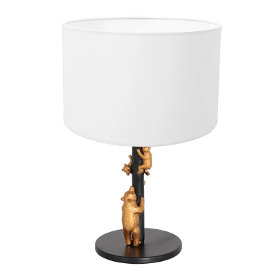 Afbeelding van Anne Lighting Animaux tafellamp wit metaal 40 cm hoog