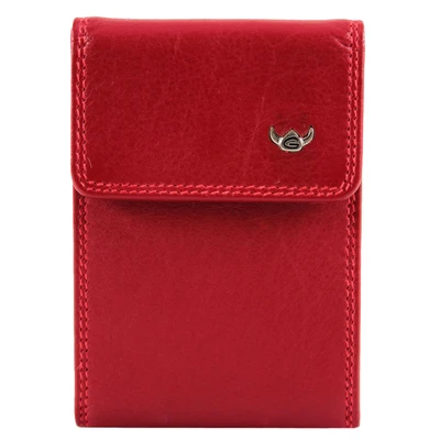 Afbeelding van Golden Head Kaarthoes Polo RFID Protect Credit Card Case Red Donkerrood
