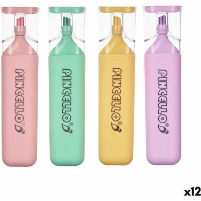 Afbeelding van Fluorescerende Markeerstift Set Multicolour (12 Stuks)