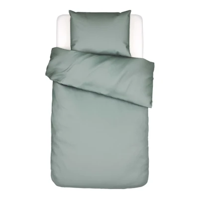 Afbeelding van Essenza Minte Dekbedovertrek 200x200/220 + 2x 60x70 Dusty green