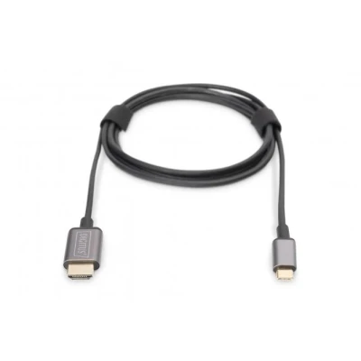 Afbeelding van Digitus USB 3.2 Gen 1 (USB 3.0), 3.0) Adapterkabel [1x 2 stekker C 3.1), 1x HDMI stekker] DA 70821