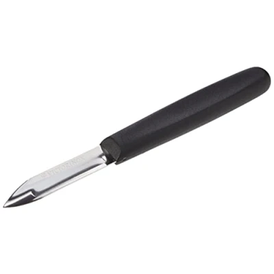 Afbeelding van Victorinox Keukengerei dunschiller, snijdend, rechtshandig, roestvrij staal, vaatwasmachinebestendig, zwart