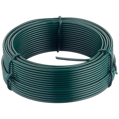 Afbeelding van Merriway BH05777 Tuindraad met kunststof coating, diameter 2,0 mm x 20 meter, groen