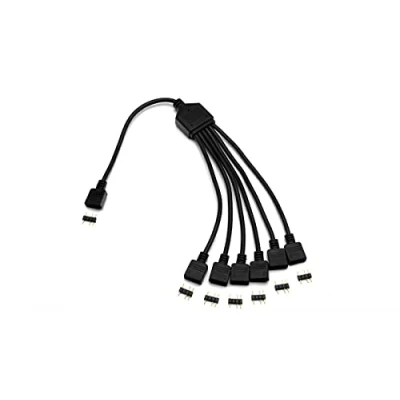 Afbeelding van EK Water Blocks D RGB 6 Fach Splitterkabel