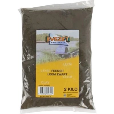 Afbeelding van Evezet Lichte Feeder Leem Zwart 2 Kilo
