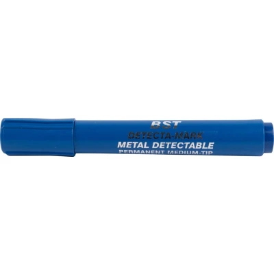 Afbeelding van Bst Detecteerbare Permanente Marker Voedingsindustrie Blauw Doos Van 10 Stuks Permanent