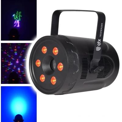 Afbeelding van QTX Mesmerizer 3D animatielaser met LED parlichten