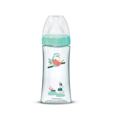 Afbeelding van Dodie Zuigfles Initiatie+ Groen Valentijn 330ml