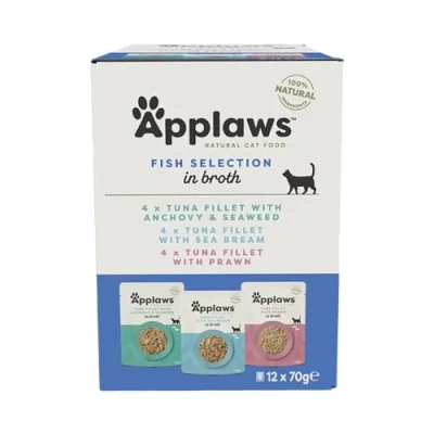 Afbeelding van Applaws Quick Serve multipak Vis variatie 12 x 70 gr.